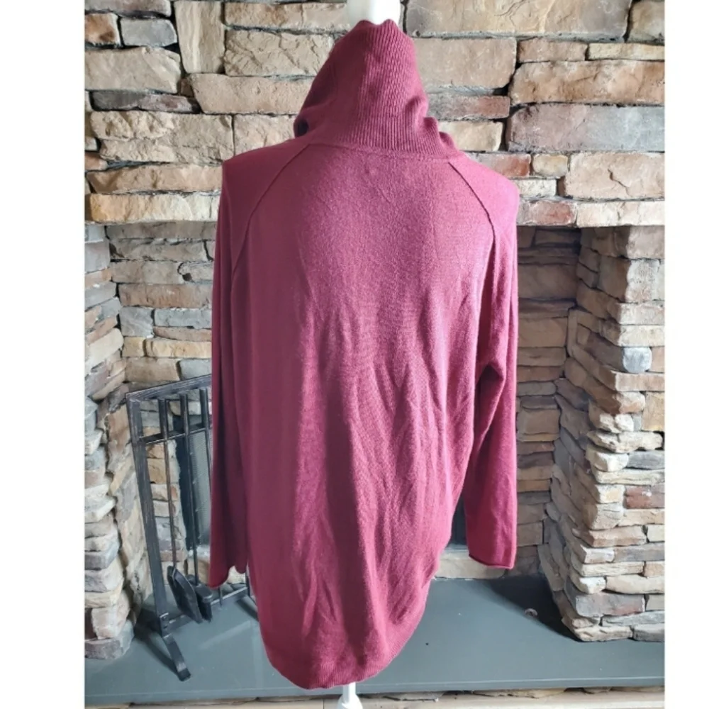 Caslon Cowneck Tunic Sweater SZ Med